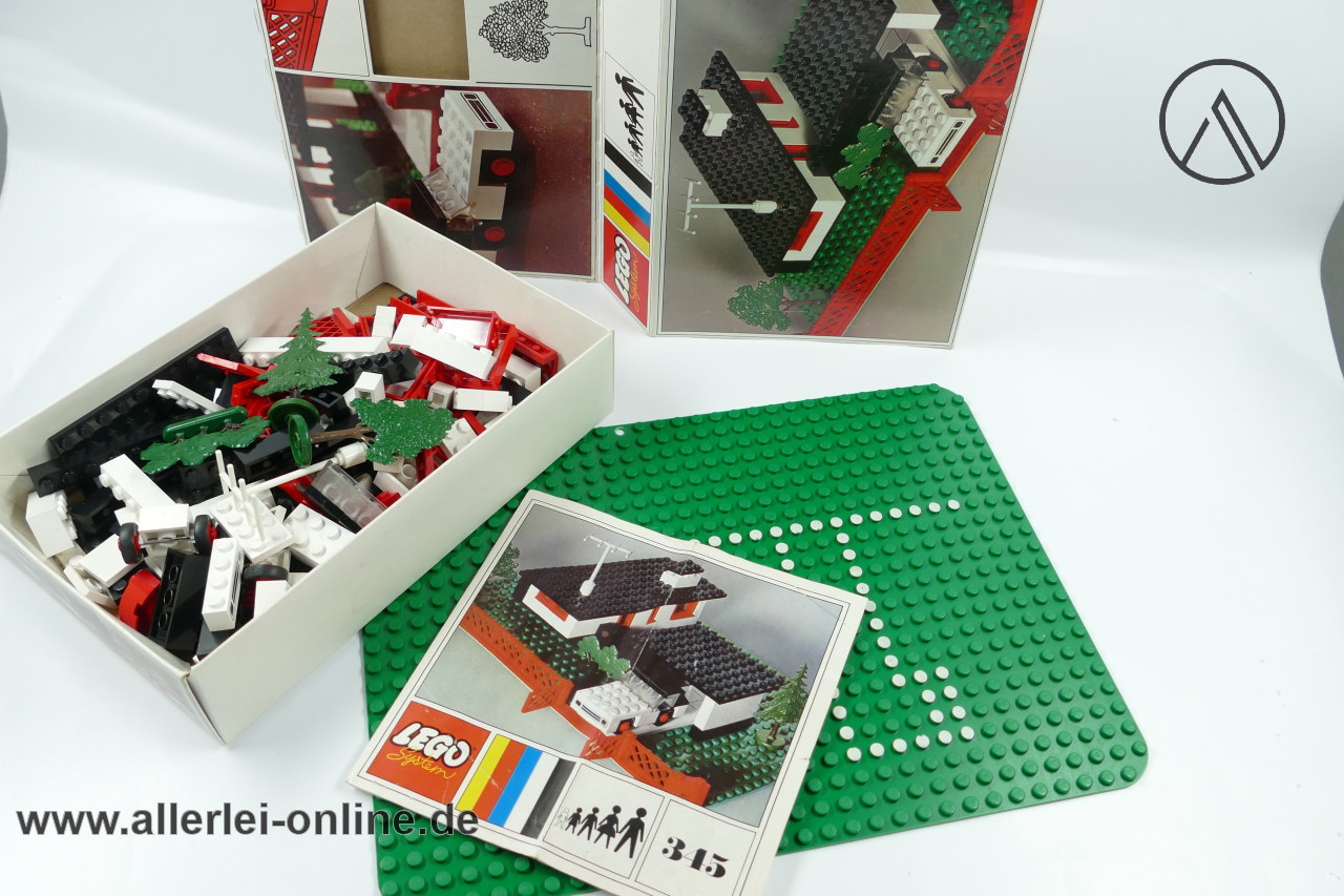 LEGO® 345 | LEGO® House with Mini Wheel Car | mit Original Bauanleitung mit Original Karton LEGO® 345 | LEGO® House with Mini Wheel Car | mit Original Bauanleitung mit Original Karton