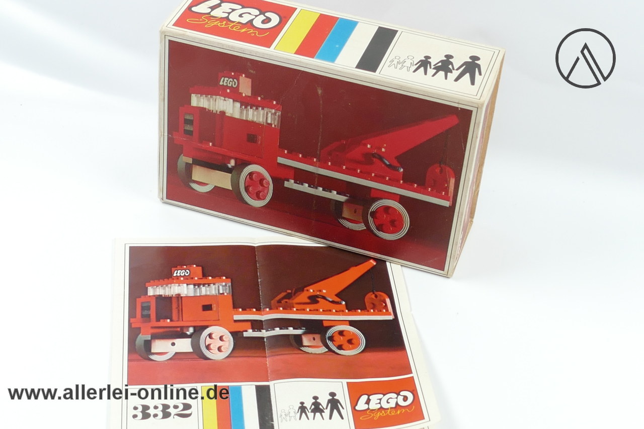 LEGO® 332 | Tow Truck LEGO® mit Original Bauanleitung OVP LEGO® 332 | Tow Truck LEGO® mit Original Bauanleitung OVP