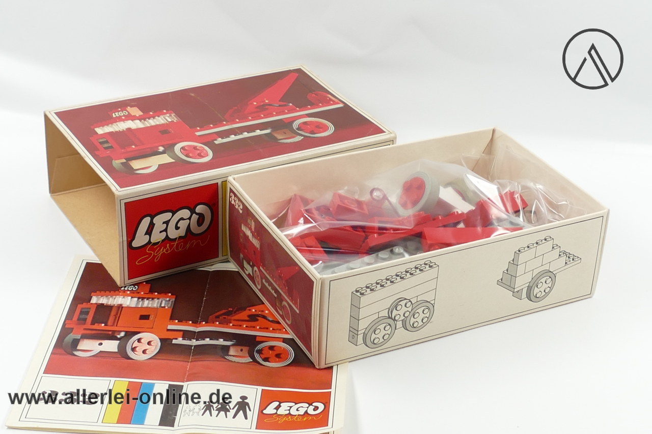 LEGO® 332 | Tow Truck LEGO® mit Original Bauanleitung - Original Karton LEGO® 332 | Tow Truck LEGO® mit Original Bauanleitung - Original Karton