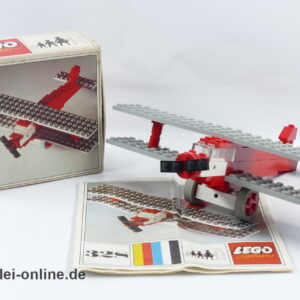 LEGO® 328 | LEGO® Biplan Doppeldecker mit Original Bauanleitung und OVP