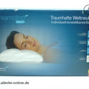 Dreamolino Kissen | Dreamolino Kissen | Kopfkissen Größe M | Individuell einstellbar | Weltneuheit | mit OVP