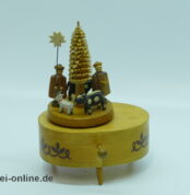 Reuge Spieldose Spieluhr | Expertic GdR Erzgebirge | Edelweiss | Swiss Musical Movement