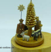 Vintage Reuge Spieldose Spieluhr | Expertic GdR Erzgebirge Holzkunst