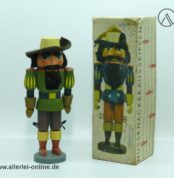 Vero DDR Nussknacker Musketier |Expertic Seiffen Erzgebirge | grün | 34 cm | in OVP