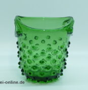 Vintage Eiskühler Noppenkrug | Glas Warzenkrug | Eiskühler Eiseimer | Noppenglas grün