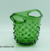 Vintage Eiskühler Noppenkrug | Glas Warzenkrug | Eiskühler Eiseimer | Noppenglas