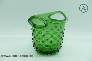 Vintage Eiskühler Noppenkrug | Glas Warzenkrug | Eiskühler Eiseimer | Noppenglas