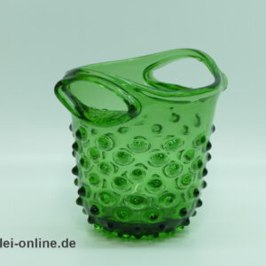Vintage Eiskühler Noppenkrug | Glas Warzenkrug | Eiskühler Eiseimer | Noppenglas
