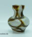 Spiegelau Bayern | Schaumglas Glas Vase | Blumenvase mit Irisierende Glasauflage