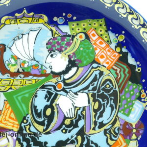 Rosenthal studio linie Porzellan | Björn Wiinblad | Sindbad der Seefahrer IV | Wandteller Sammelteller