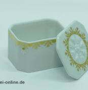 Hutschenreuther Porzellandose | Deckeldose |Goldverzierung | Vintage Porzellan Floral