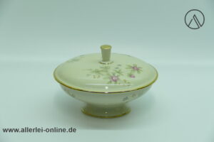 Thomas Porzellan | Dose - Deckeldose | Bonbonniere | 50er Jahre Blumen Dekor