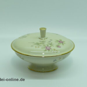 Thomas Porzellan | Dose - Deckeldose | Bonbonniere | 50er Jahre Blumen Dekor