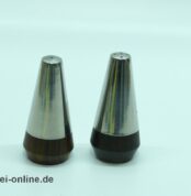 Salz- und Pfefferstreuer | A&B Lundtofte - Design Lone Sachs | Edelstahl und Palisander | Midcentury Dansk Design der 60er Jahre