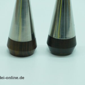 Salz- und Pfefferstreuer | A&B Lundtofte - Design Lone Sachs | Edelstahl und Palisander | Midcentury Dansk Modern Design