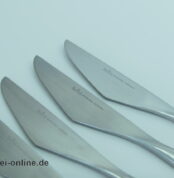 Rosenthal studio-linie | 6 Stück Rosenthal Composition Tafelmesser | Design Tapio Wirkkala für Rosenthal