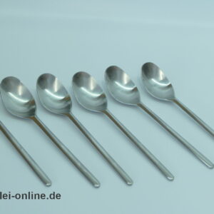 Rosenthal studio-linie | 6 Stück Rosenthal Composition Löffel | Tafellöffel | Design Tapio Wirkkala für Rosenthal