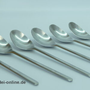 Rosenthal studio-linie | 6 Stück Rosenthal Composition Löffel | Tafellöffel | Design Tapio Wirkkala für Rosenthal 60er Jahre