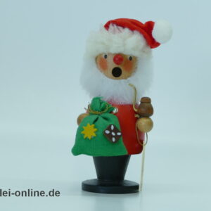 Christian Ulbricht Räuchermann | Nikolaus - Knecht Ruprecht Räuchermännchen | Alte Erzgebirgische Holzkunst