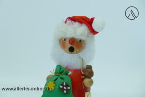 Christian Ulbricht Räuchermann | Nikolaus - Knecht Ruprecht Vintage Räuchermännchen | Alte Erzgebirgische Holzkunst