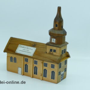 Dorfkirche Oberschönau erbaut 1727 | gefertigt aus Originalholz des alten Kirchturms