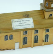 Kirche Oberschönau Thüringen erbaut 1727 | gefertigt aus Originalholz der alten Kirche