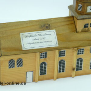 Kirche Oberschönau Thüringen erbaut 1727 | gefertigt aus Originalholz der alten Kirche
