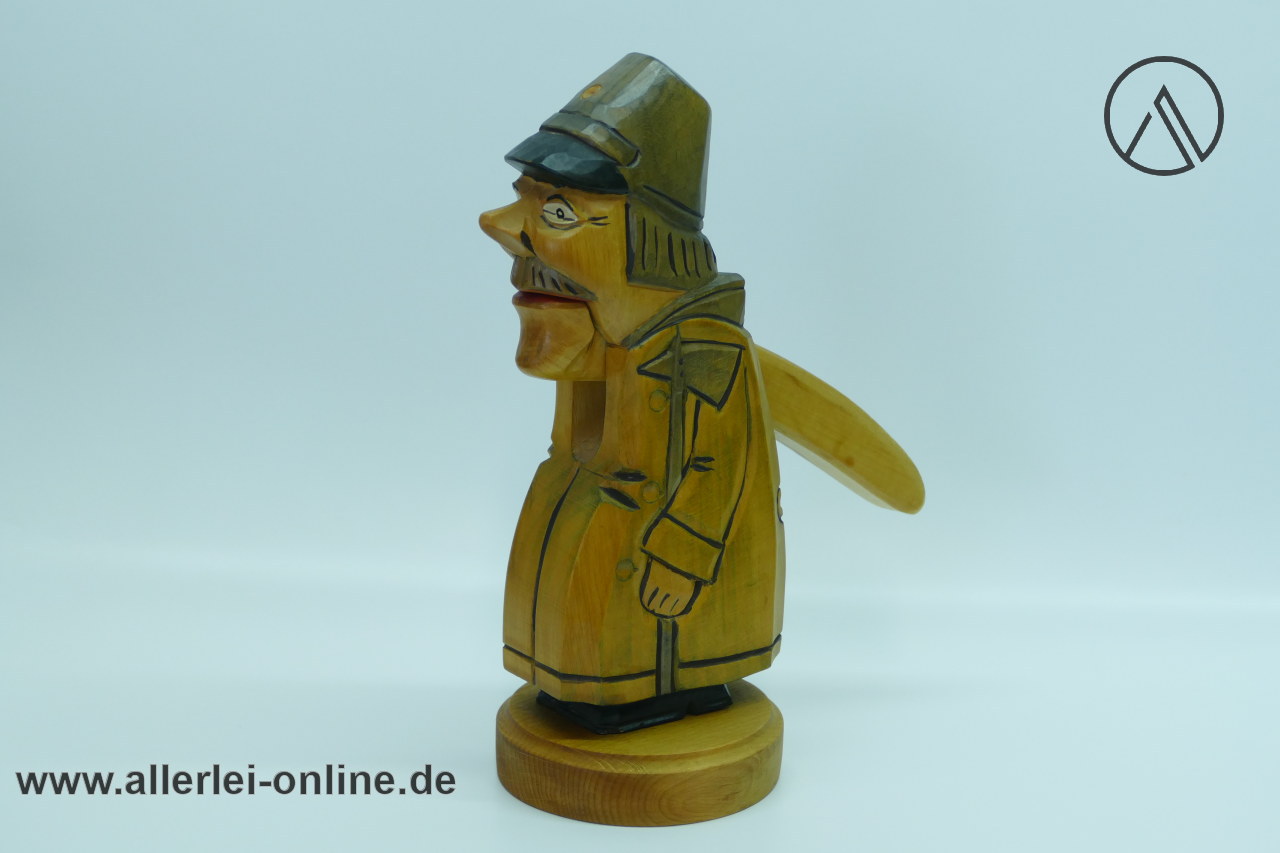 Figürlicher Wachmann Nussknacker | Nusszange | Rhönkunst Holz ,geschnitzt Figürlicher Wachmann Nussknacker | Nusszange | Rhönkunst Holz ,geschnitzt