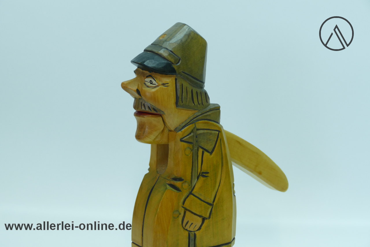 Vintage Figürlicher Wachmann VEB Nussknacker | Nusszange | Rhönkunst Holz ,geschnitzt Vintage Figürlicher Wachmann VEB Nussknacker | Nusszange | Rhönkunst Holz ,geschnitzt