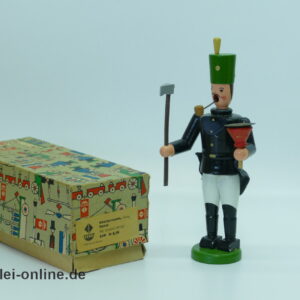 VERO Räuchermann | Husar Räuchermännchen | Alte Erzgebirgische Seiffen Holzkunst