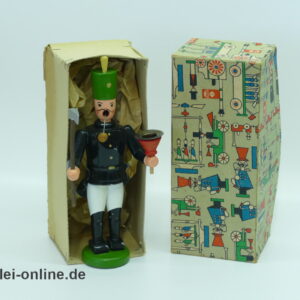 VERO Erzgebirge Räuchermann | Husar Räuchermännchen | Alte Erzgebirgische Seiffen Holzkunst