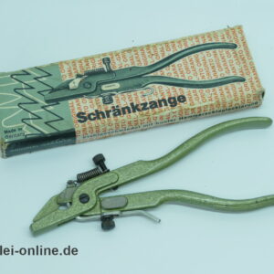 GARANTO Schränkzange | Sägenschränkzange | Stahlgeschmiedet - Hammerschlaglackierung