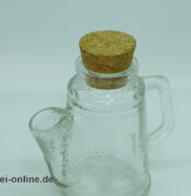 WMF Erdnusskanne | WMF Glas Erdnuss Spender mit Korkverschluss | Vintage 70er Jahre WMF Designklassiker