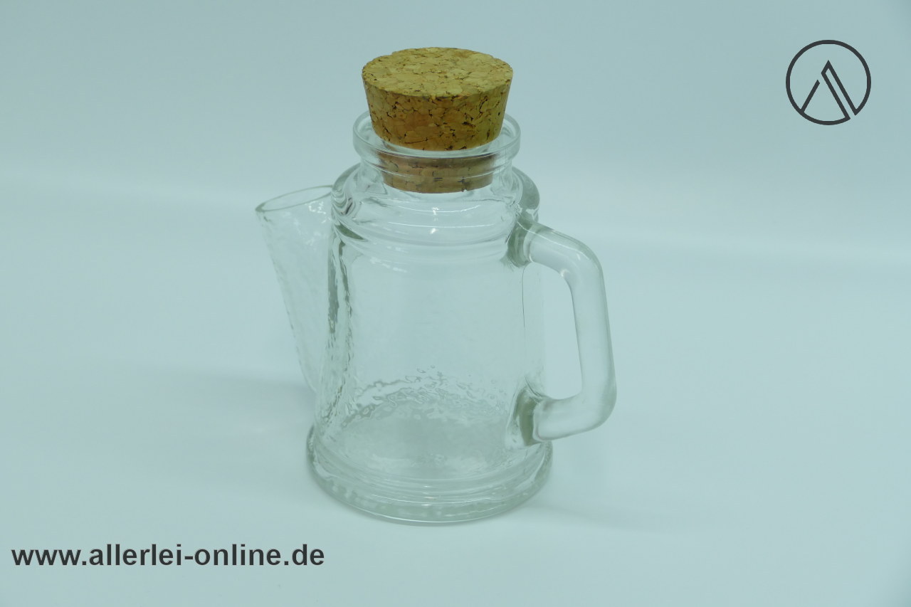 WMF Erdnuss Glas | WMF Glas Erdnussbehälter mit Korkverschluss | Vintage 70er Jahre WMF Designklassiker WMF Erdnuss Glas | WMF Glas Erdnussbehälter mit Korkverschluss | Vintage 70er Jahre WMF Designklassiker