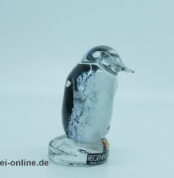 ALWE - Regenhütte Glas Pinguin | Briefbeschwerer - Paperweight | Miniatur Glaspinguin ,bunt | Glaskunst Skulptur