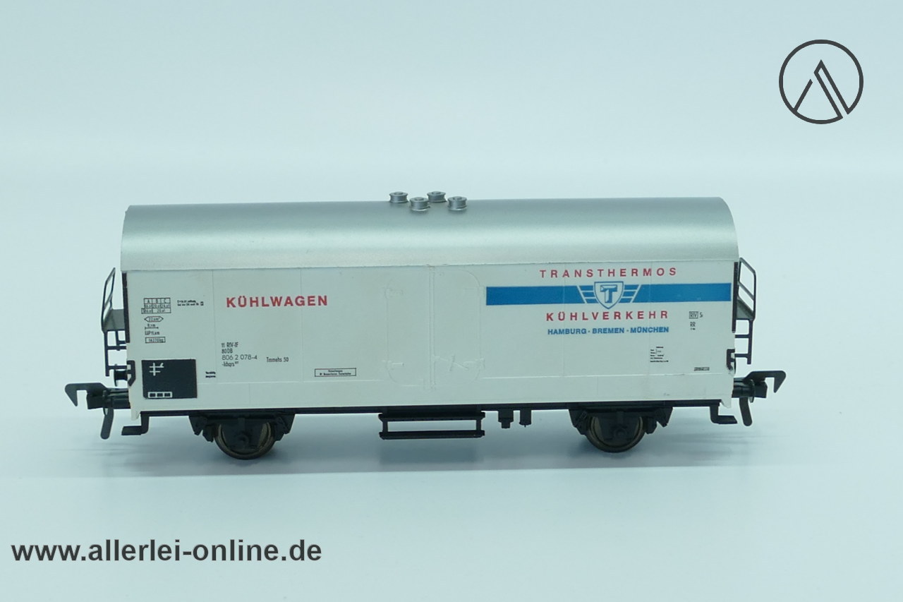 Fleischmann H0 | Fleischmann 5320 Transthermos Kühlverkehr Kühlwagen 806 2 078-4 | 2-Achs Güterwagen Fleischmann H0 | Fleischmann 5320 Transthermos Kühlverkehr Kühlwagen 806 2 078-4 | 2-Achs Güterwagen