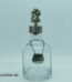 Vintage Kristallglas Karaffe | Whisky Glas-Dekanter | Schwere 28 cm Glas-Karaffe mit Pyritkristal Stopfen