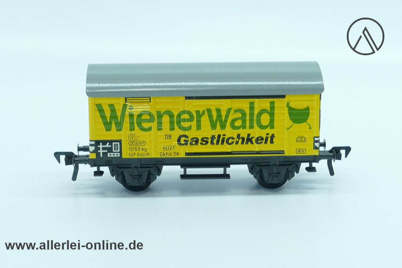 Fleischmann H0 | Fleischmann 5021 Wienerwald Gastlichkeit | 2-Achs Blech Güterwagen mit OVP Fleischmann H0 | Fleischmann 5021 Wienerwald Gastlichkeit | 2-Achs Blech Güterwagen mit OVP