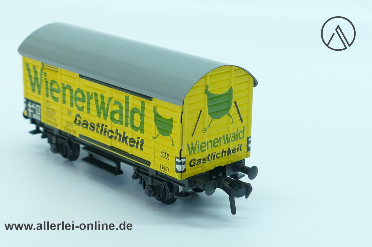 Fleischmann H0 | Fleischmann 5021 Wienerwald Gastlichkeit | 2-Achs Blech Güterwagen 12150 Fleischmann H0 | Fleischmann 5021 Wienerwald Gastlichkeit | 2-Achs Blech Güterwagen 12150
