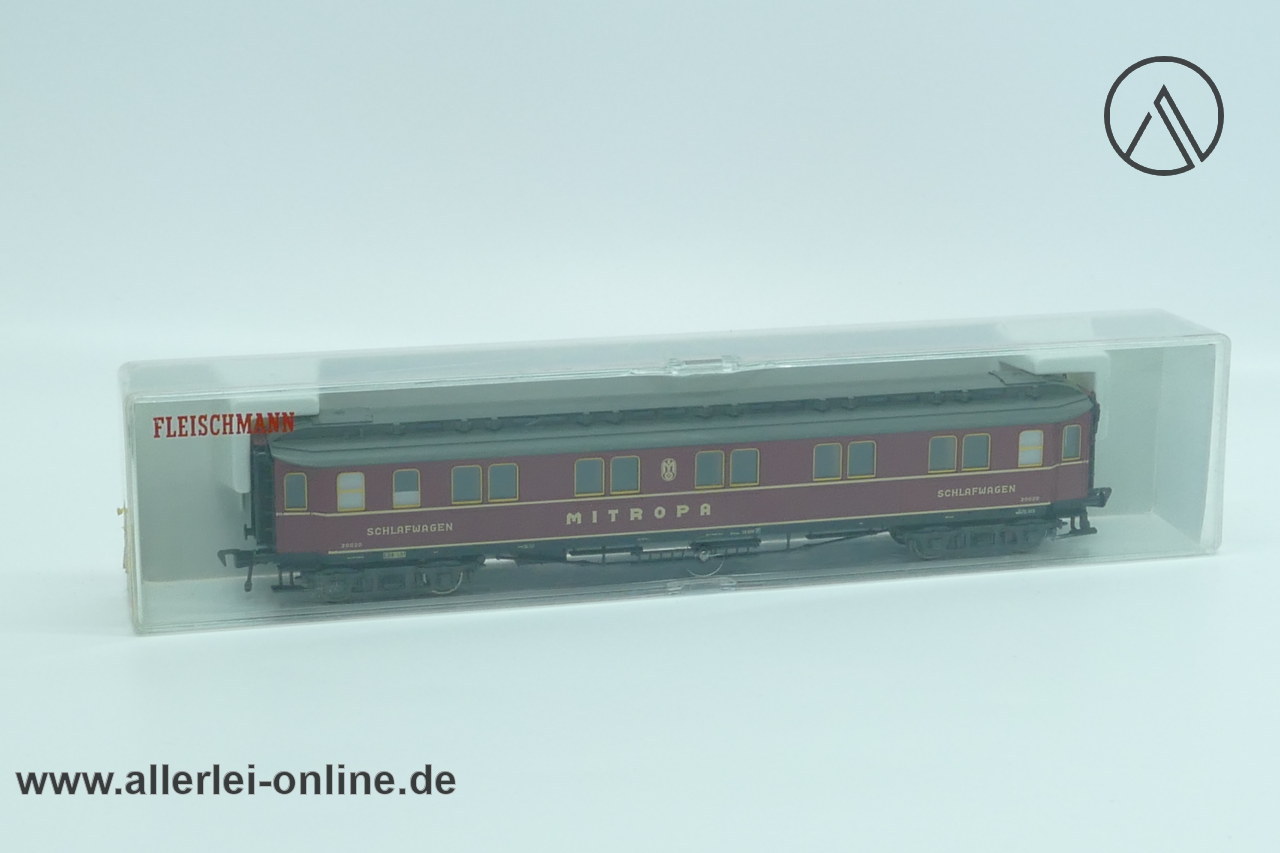 Fleischmann H0 | 5078 MITROPA Schlafwagen mit OVP - Entdecken im Allerlei-Online Shop Fleischmann H0 | 5078 MITROPA Schlafwagen mit OVP - Entdecken im Allerlei-Online Shop