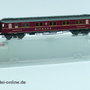 Fleischmann H0 | Fleischmann 5078 MITROPA Schlafwagen | 4-Achs D-Zug Personenwagen 20020 der DRG mit OVP