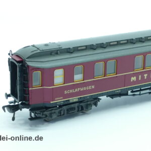 Fleischmann H0 | 5078 MITROPA Schlafwagen | 4-Achs D-Zug Wagen 20020 mit OVP