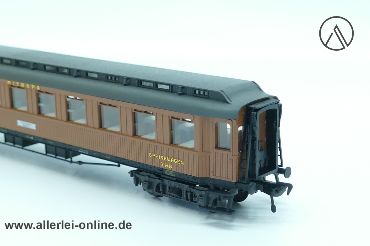 Fleischmann H0 | 5081 MITROPA Speisewagen 798 | 4-Achs D-Zug Personenwagen mit OVP Fleischmann H0 | 5081 MITROPA Speisewagen 798 | 4-Achs D-Zug Personenwagen mit OVP