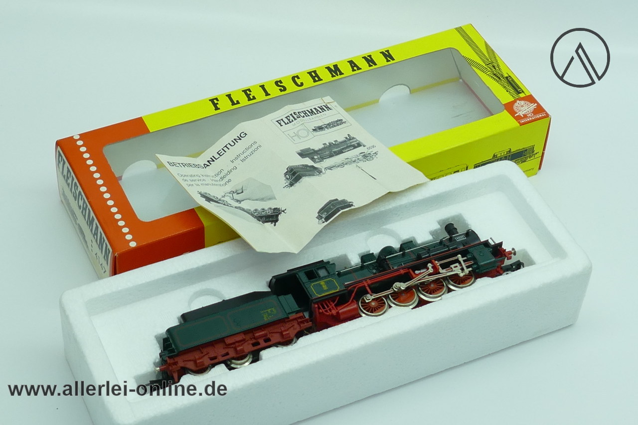 Fleischmann H0 | Fleischmann 4147 | G8 Dampflokomotive 4537 der KPEV mit Tender | unbespielt mit Originalkarton Fleischmann H0 | Fleischmann 4147 | G8 Dampflokomotive 4537 der KPEV mit Tender | unbespielt mit Originalkarton