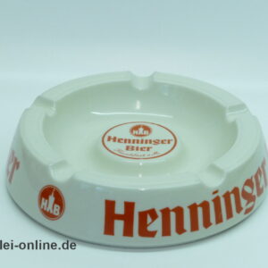 Henninger Bier Frankfurt am Main Porzellan Zigarren Aschenbecher | Vintage SAHM Porzellan Ashtray | 22 cm