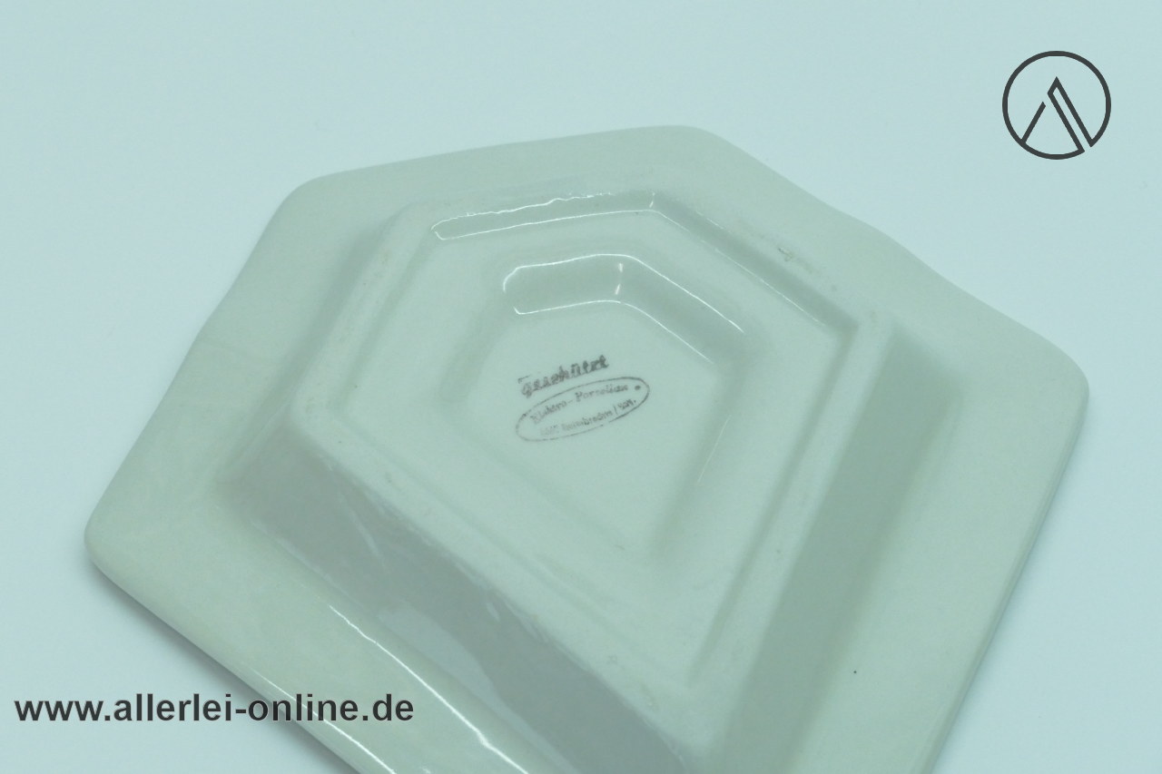 Hannen Alt Porzellan Aschenbecher | Vintage Alt-Bier-Brauerei Porzellan Ashtray – Bild 5