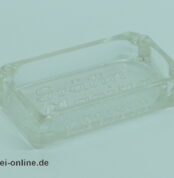 Gräfin Mariza Zigarette Glas Aschenbecher | Vintage Glass Ashtray Zigaretten Werbung