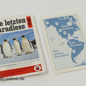 Die letzten Paradiese 2 Quartettspiel | Nr: 60620 - F.X. Schmid Vereinigte Münchener Spielkarten