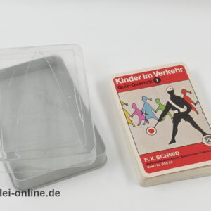 Kinder im Verkehr - Quiz Quartett 1 | Nr: 55522 - F.X. Schmid Vereinigte Münchener Spielkarten