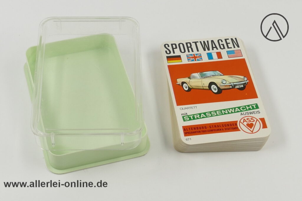 Sportwagen Quartett | Nr: 671 ASS - Altenburg Stralsunder Spielkarten